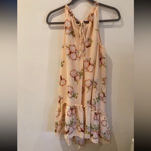 Max Studio Floral Mini Dress size small